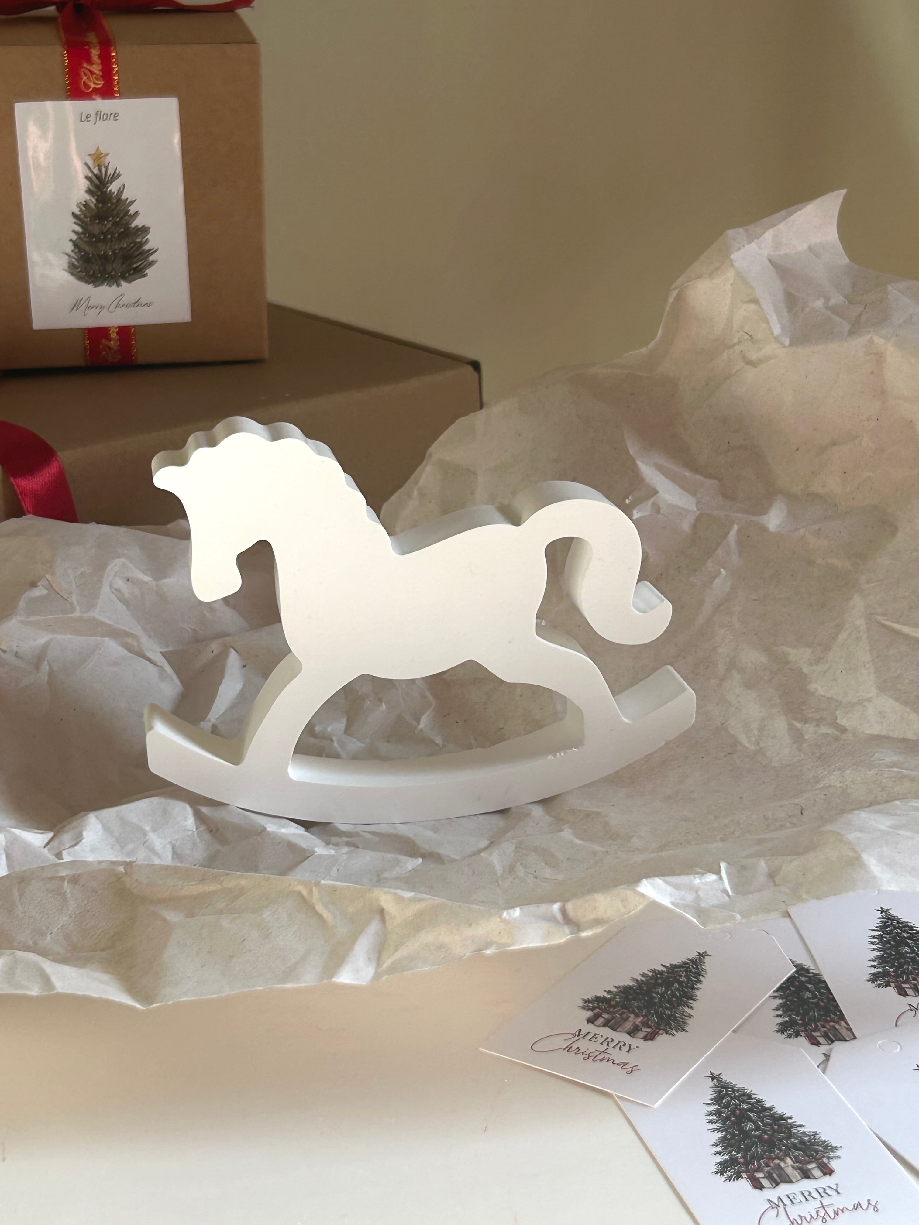 Christmas horse