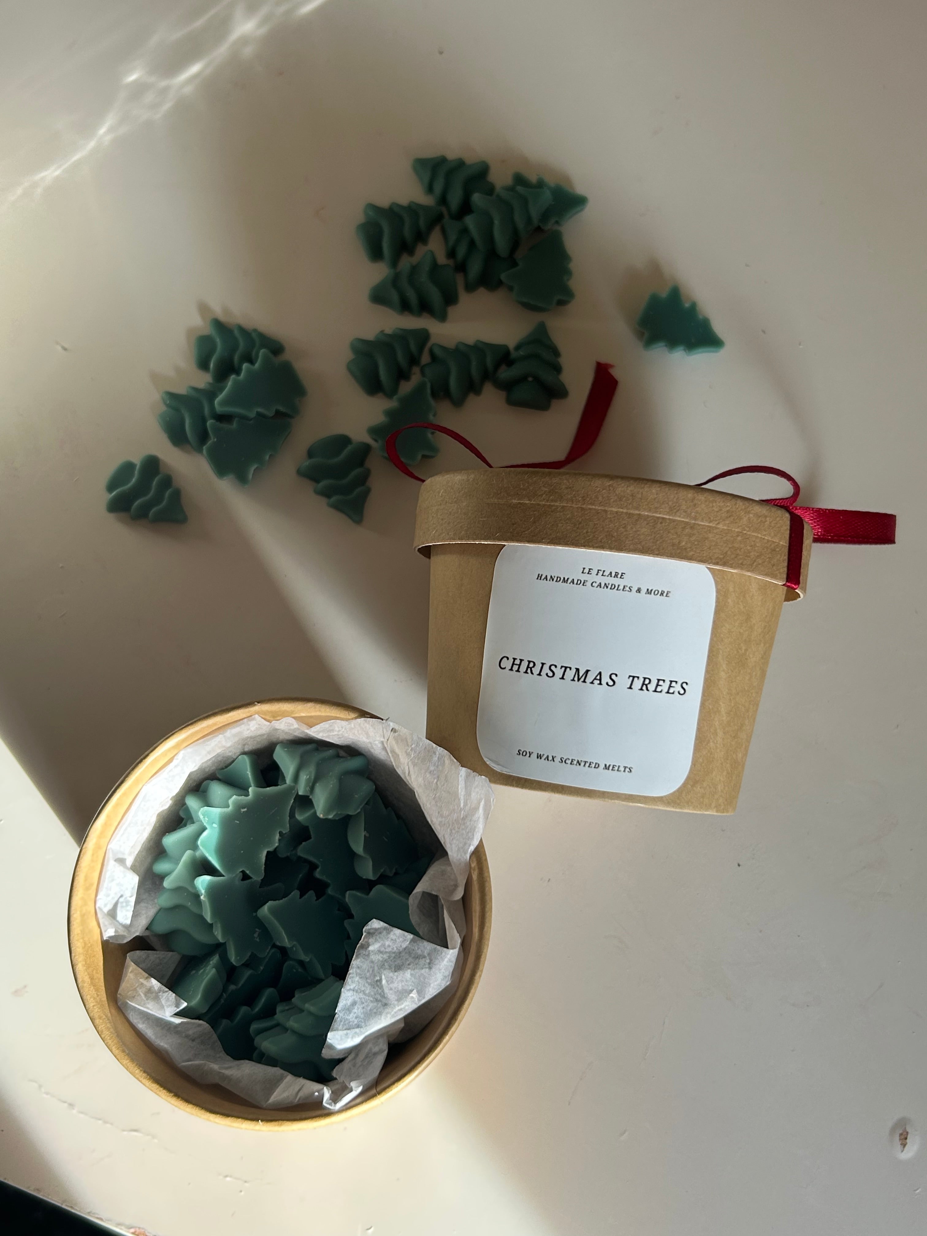 Christmas tree wax melts
