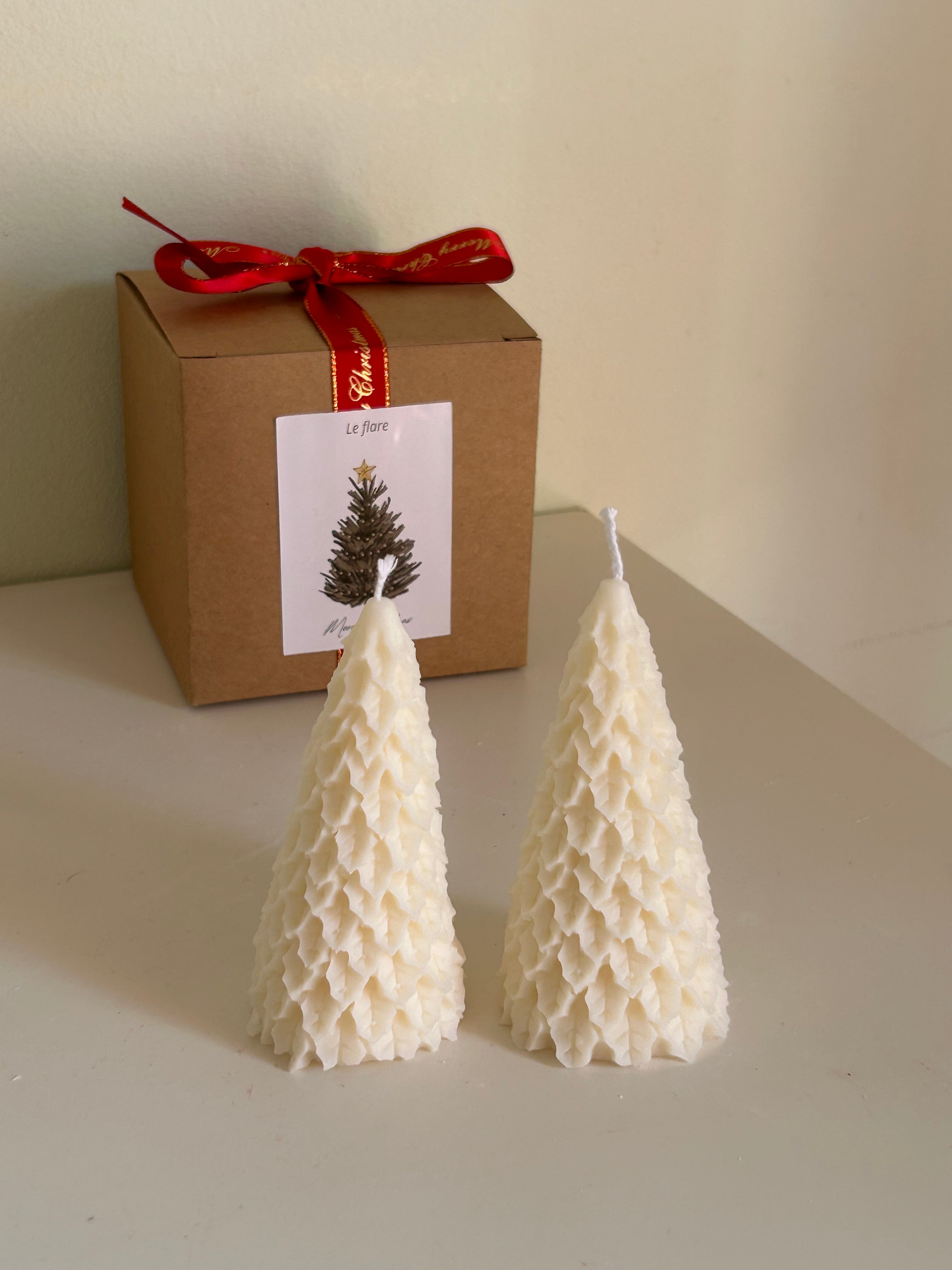 Christmas tree candle