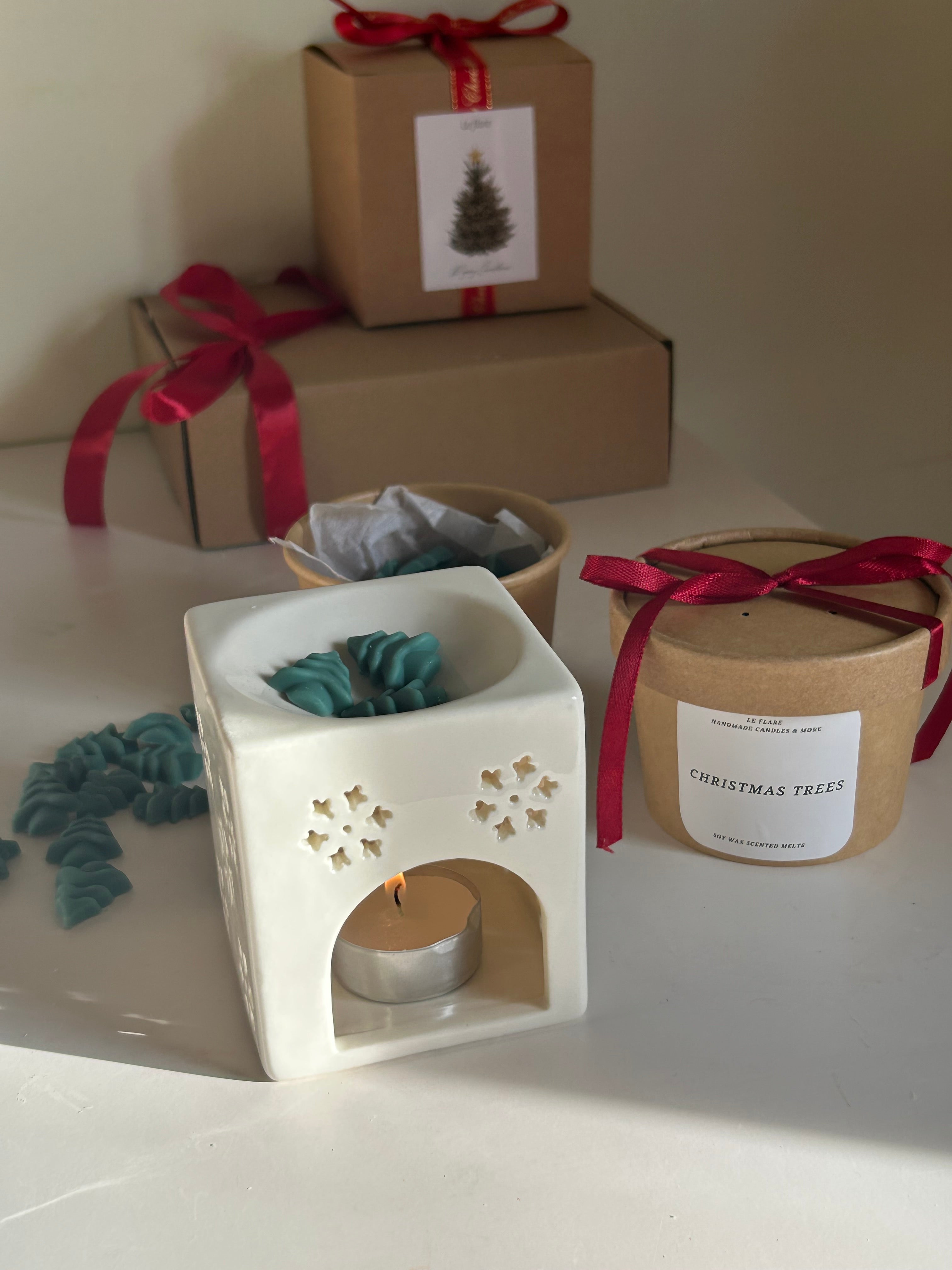 Christmas tree wax melts