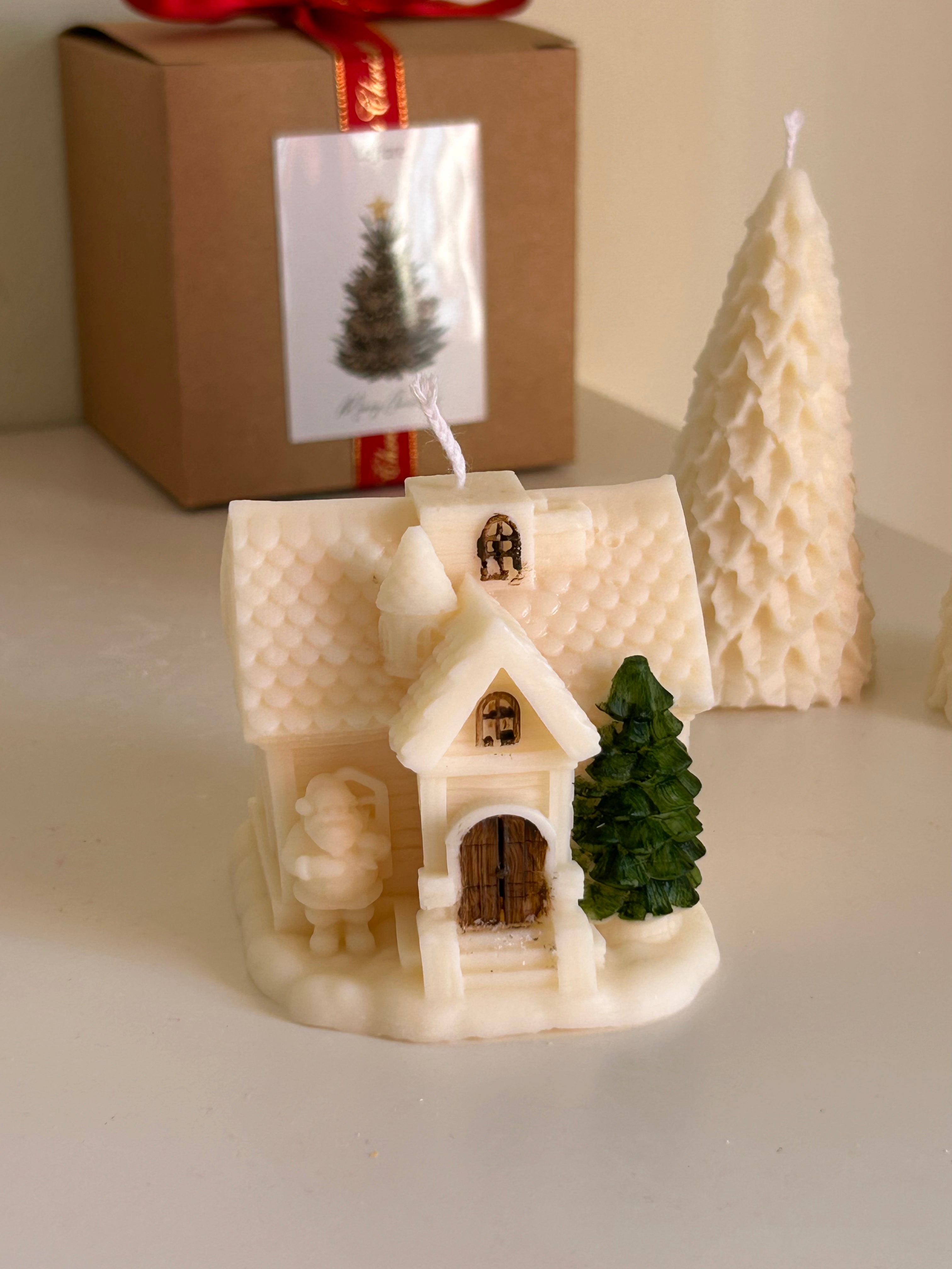 Christmas painted house