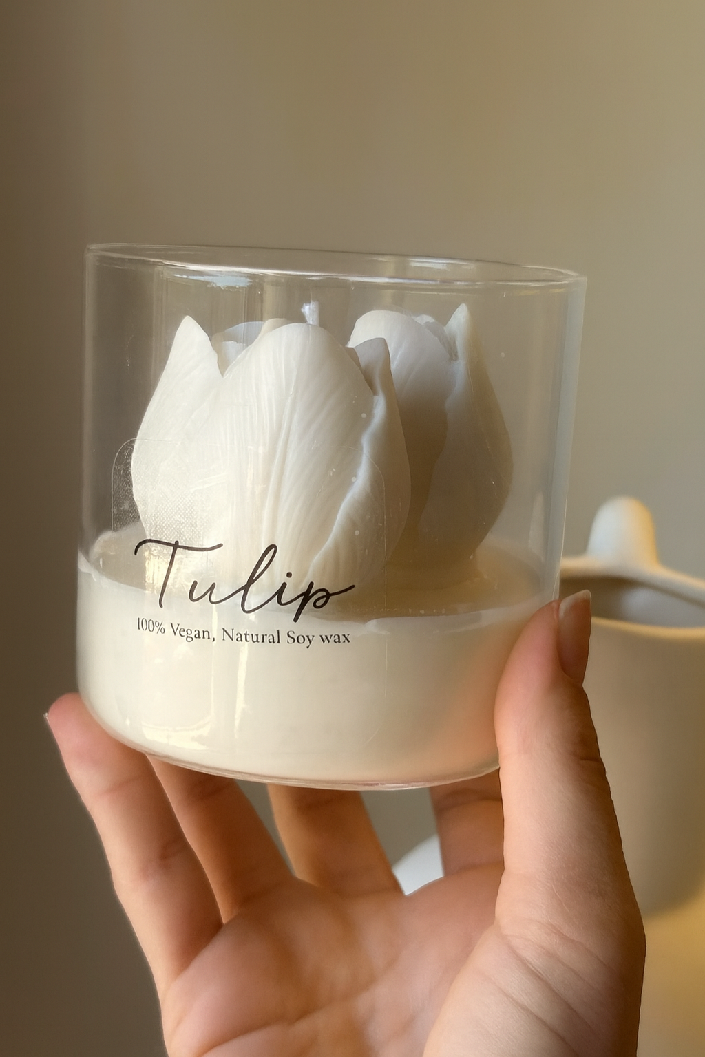 Tulip candle