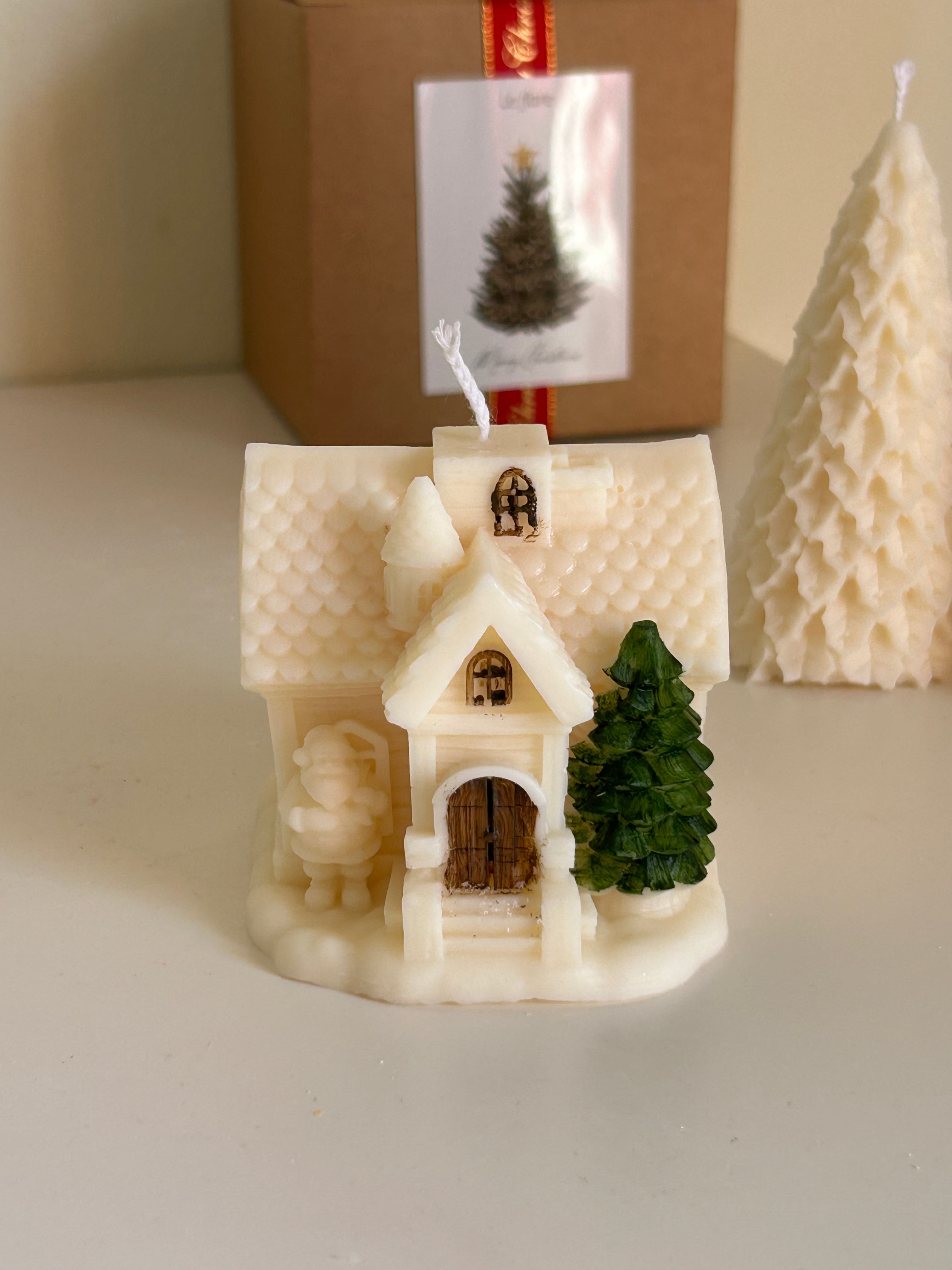 Christmas painted house