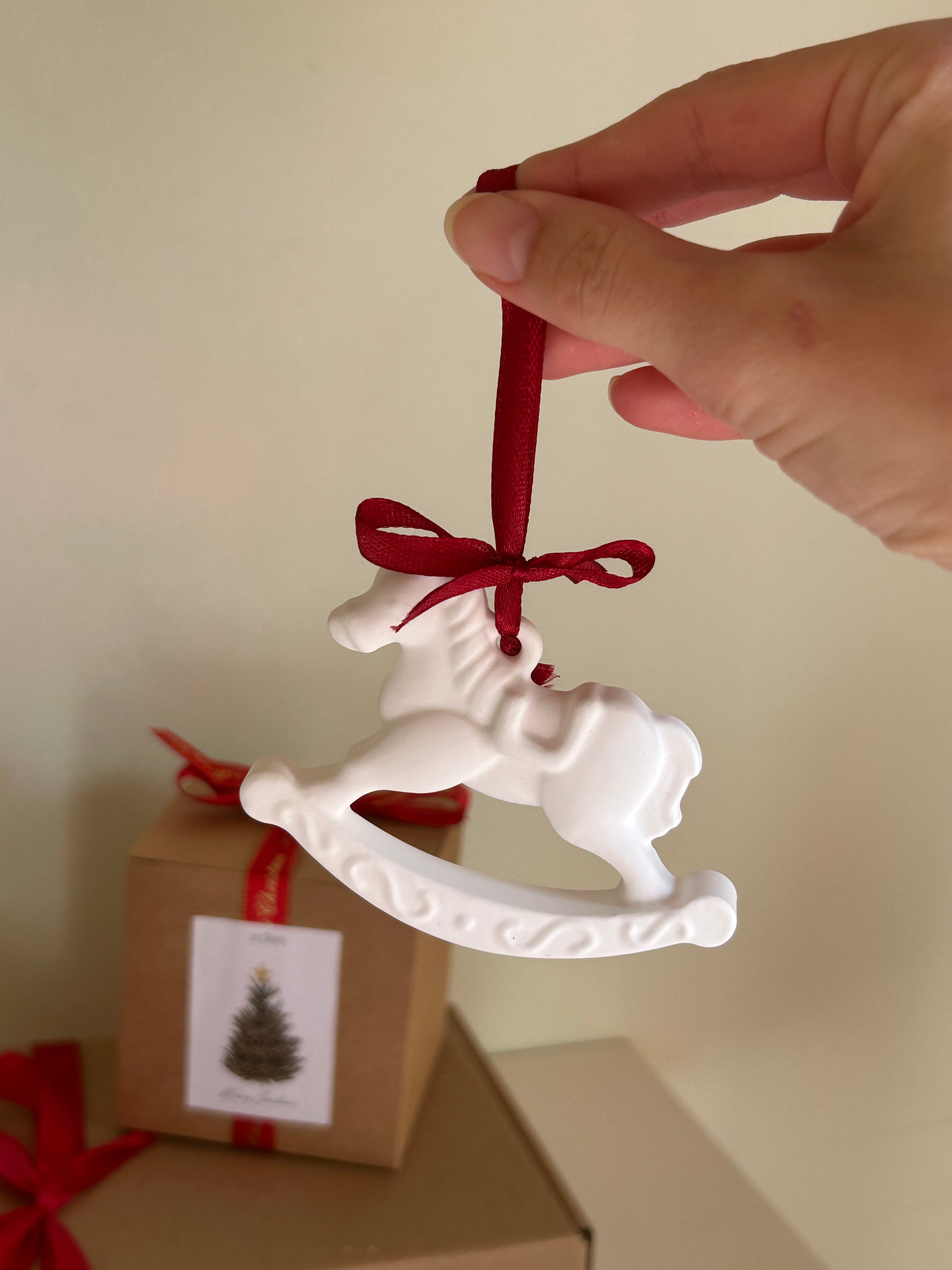 Horse and Ballerina Tree Ornaments